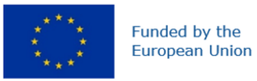 EU logo and text funded by the European Union